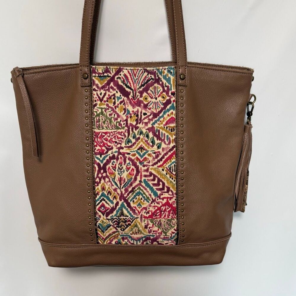 Sakroots Seni Collection Women’s tote leather shoulder purse